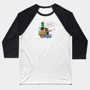 AJ the Master of Dragons Baseball T-Shirt